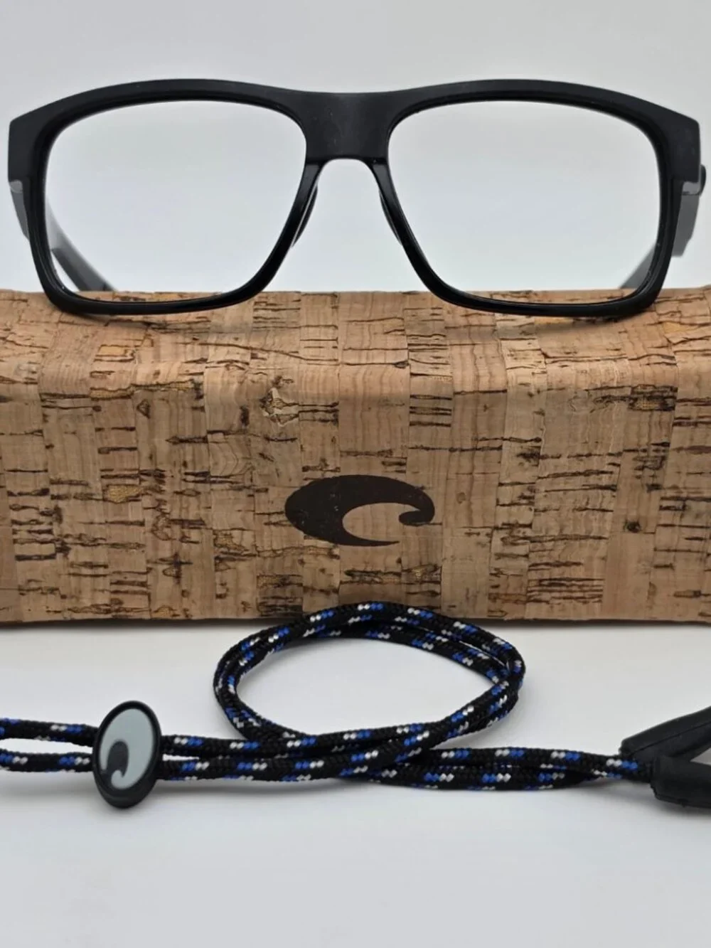 Costa Del Mar x Ocearch Half Moon HFM 155 Black Sunglasses Frame w/ Case 60mm